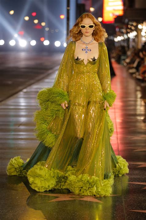 Gucci runway dresses 2022